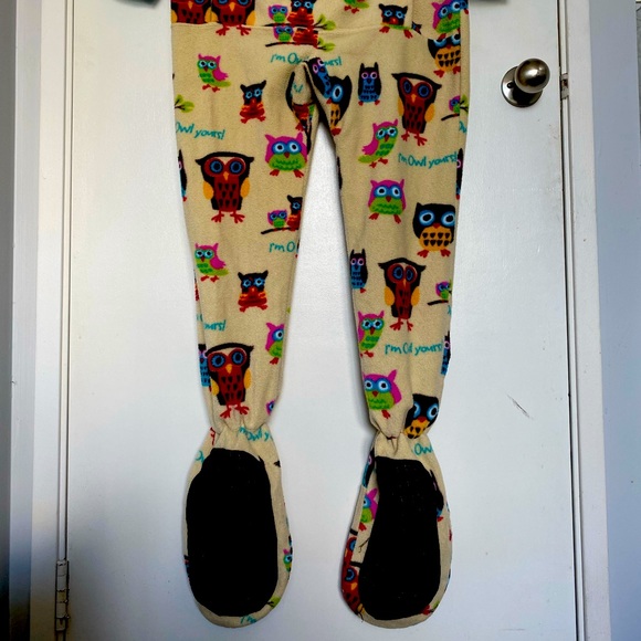 LazyOne Owl Print Onesie - Picture 3 of 4